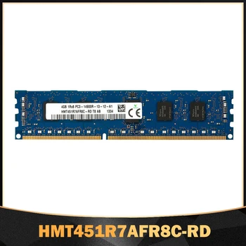 1 ШТ. Оперативная Память 4G B 4GB 1RX8 PC3-14900R DDR3 1866 REG ECC Для Серверной памяти SK Hynix HMT451R7AFR8C-RD