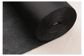 10 метров Белой Черной подкладки Высококачественное железо на одностороннем клею Ткань Швейный материал Аксессуары для швов