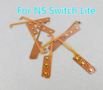 100ШТ Запасных частей для Switch Lite Кнопка включения/выключения питания Кнопка регулировки громкости Лента Гибкий кабель Провод Шнур для NS Switch Lite