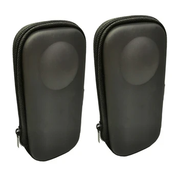 2шт Мини-кейс для хранения Insta 360 ONE X3, защитная сумка, Сумочка, силиконовый чехол, защита объектива, Панорамная камера