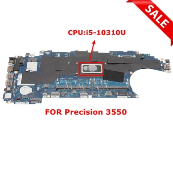 FDW50 LA-J381P HD7XV CN-0CVPH6 0CVPH6 CVPH6 Для материнской платы ноутбука Dell Precision 3550 с процессором SRGKX i5-10310U