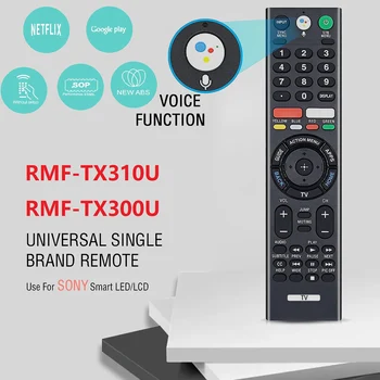 RMF-TX310U TX300U Smart TV Controller Инфракрасный Беспроводной Контроллер телевизора Запасные Части Bluetooth-совместимый для Sony 4K XBR KDL