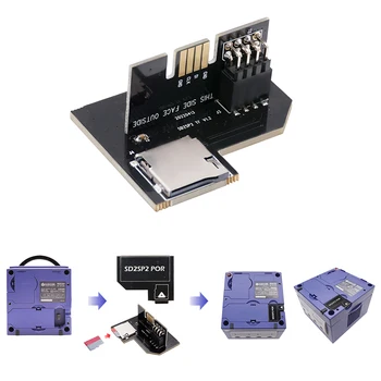 SD2SP2 TF/SD SP2 Адаптер Загрузки SDL Micro SD Card TF Card Reader для Nintendo Gamecube NGC NTSC Последовательный Порт 2 Игровых Аксессуара