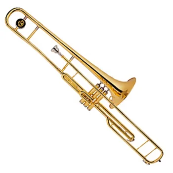 SEASOUND OEM Новое поступление Золотой Музыкальный инструмент с 3 поршнями Тромбон Trombon JYTB510