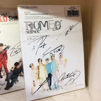 SHINEE с автографом 2009, 2-й мини-альбом ROMEO CD + фотокнига K-POP RARE