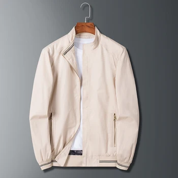 XL M-8XL Повседневная модная куртка, Мужские весенние и осенние куртки, Мужские куртки и верхняя одежда, Мужские куртки, Мужской бренд