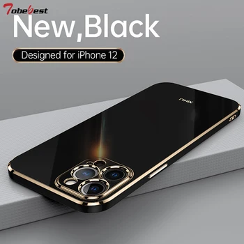 Высококачественный Силиконовый Чехол для Телефона с покрытием Iphone 14 13 12 mini 11 Pro XS Max XR X 8 7 Plus SE 2020 Coque Мягкая Обложка