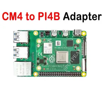 Вычислительный модуль Raspberry Pi, плата адаптера 4 CM4-4B, плата ввода-вывода CM4