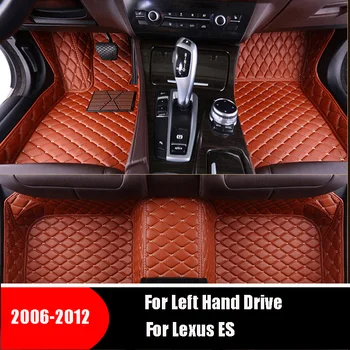 Для Lexus ES ES350 ES240 2012 2011 2010 2009 2008 2007 2006 автомобильные коврики на пол ковры на заказ для укладки покрывают аксессуары для интерьера автомобиля