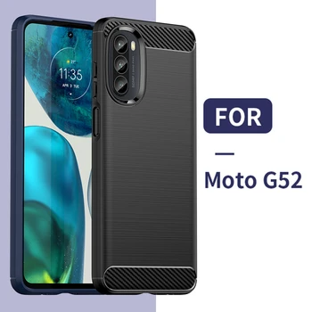 Для Motorola Moto G52 чехол Motorola Moto G22 G52 чехол противоударный силиконовый мягкий TPU задняя крышка телефона чехлы для Motorola Moto G52