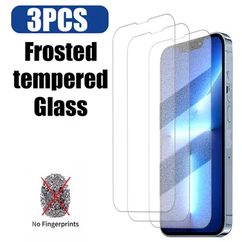 Защитные пленки 3шт для iPhone 14 Pro Max SE 2022 Матовое закаленное стекло для iPhone 14 Pro Plus 7 8 plus Glass