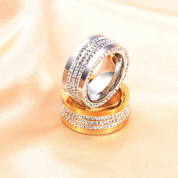 Известный бренд, роскошные Модные винтажные кольца для женщин, кольца с высокой полировкой, женские ювелирные изделия элитного бренда