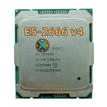 Используемый процессор Xeon E5-2666 V4 12 ядер 24 потока 2,8 ГГц 145 Вт LGA 2011-v3 E5-2666V4 CPU Процессор Xeon E5-2666 V4 CPU