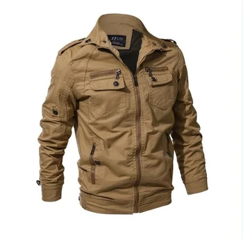 Куртка-бомбер Мужская Военная Новинка 2023 года, мужская осенняя хлопковая тактическая армейская модная куртка-карго для пилотов ВВС, мужская военная куртка для мужчин