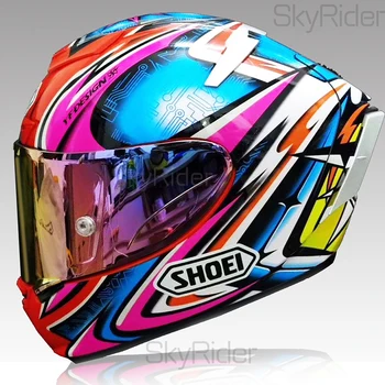 Мотоциклетный шлем с полным лицом X14 РОЗОВЫЙ шлем DAIJIRO Для езды по Мотокроссу Мотобайковый Шлем