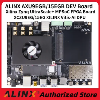 Плата разработки FPGA Xilinx Zynq UltraScale + MPSoC XCZU15EG Демонстрационная плата ALINX AXU9EG AXU15EG