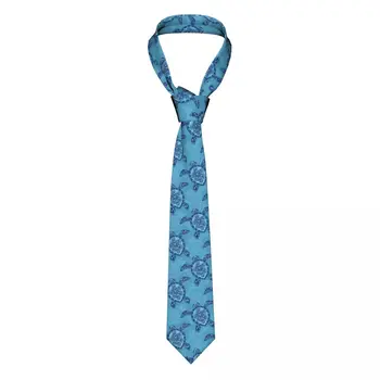 Повседневный галстук Arrowhead Skinny Indian Mehendi Turtles, Тонкий галстук для мужчин, мужские аксессуары, простота для вечернего официального галстука