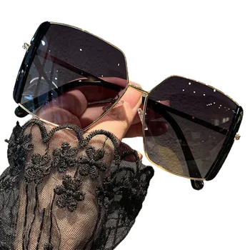 Поляризованные солнцезащитные очки в легкой металлической оправе, солнцезащитные специальные очки для женщин