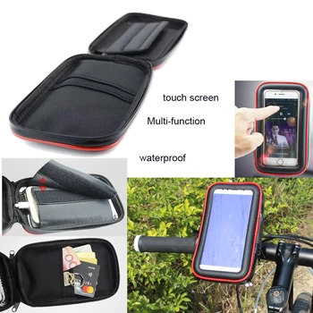Сенсорный Экран Велосипед Мотоцикл Держатели Телефонов Подставка Чехол Сумка Для Huawei Honor 7C, Enjoy 8, Honor View 10, P smart, Honor 9 Lite