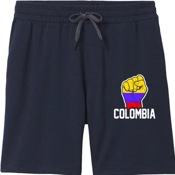 Создайте Шорты с флагом Колумбии для мужчин, Шорты Для мужчин Унисекс, Мужские шорты 2020, Сверхчистый хлопок с принтом