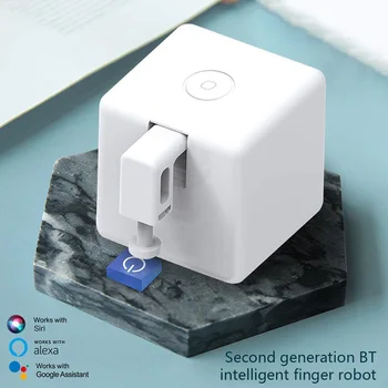 Толкатель кнопок Tuya Fingerbot, Новый Bluetooth-пальчиковый робот, приложение Smart Life, автоматическое переключение Голосового управления Alexa Google Home