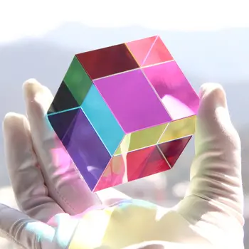 Цветной куб Призма 30 50 60 40 мм кристалл magic cmy cube